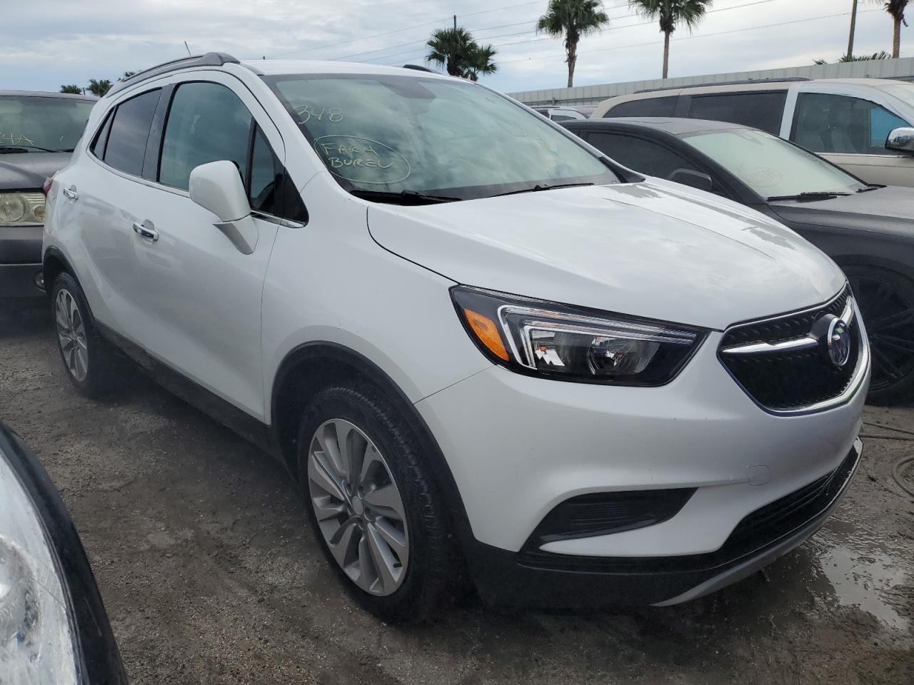 2020 Buick Encore VIN KL4CJASB1LB031632 Copart auction photo, water/flood damage thumbnail 4