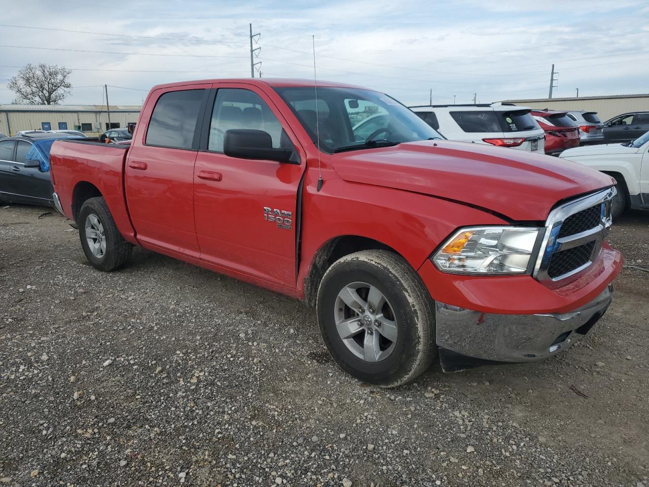 2021 RAM 1500 VIN 1C6RR6LG1MS530343 Copart auction photo, front end damage thumbnail 4