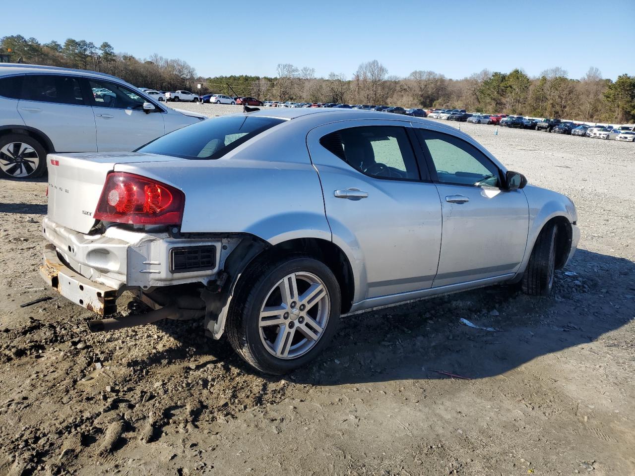 2012 Dodge Avenger VIN 1C3CDZCB0CN196522 Copart auction photo, all over damage thumbnail 3