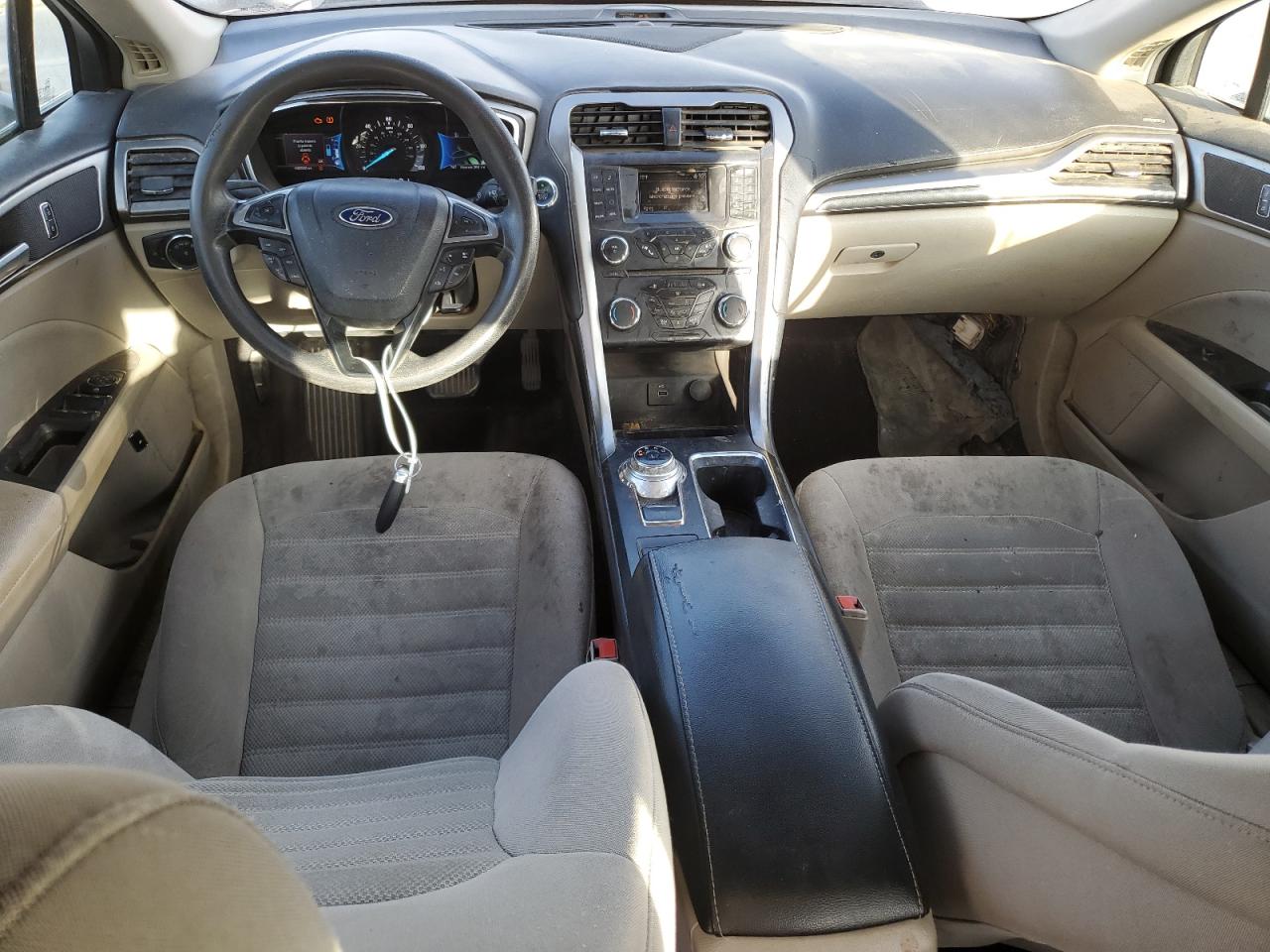 2017 Ford Fusion VIN 3FA6P0LU0HR208157 Copart auction photo, front end damage thumbnail 8