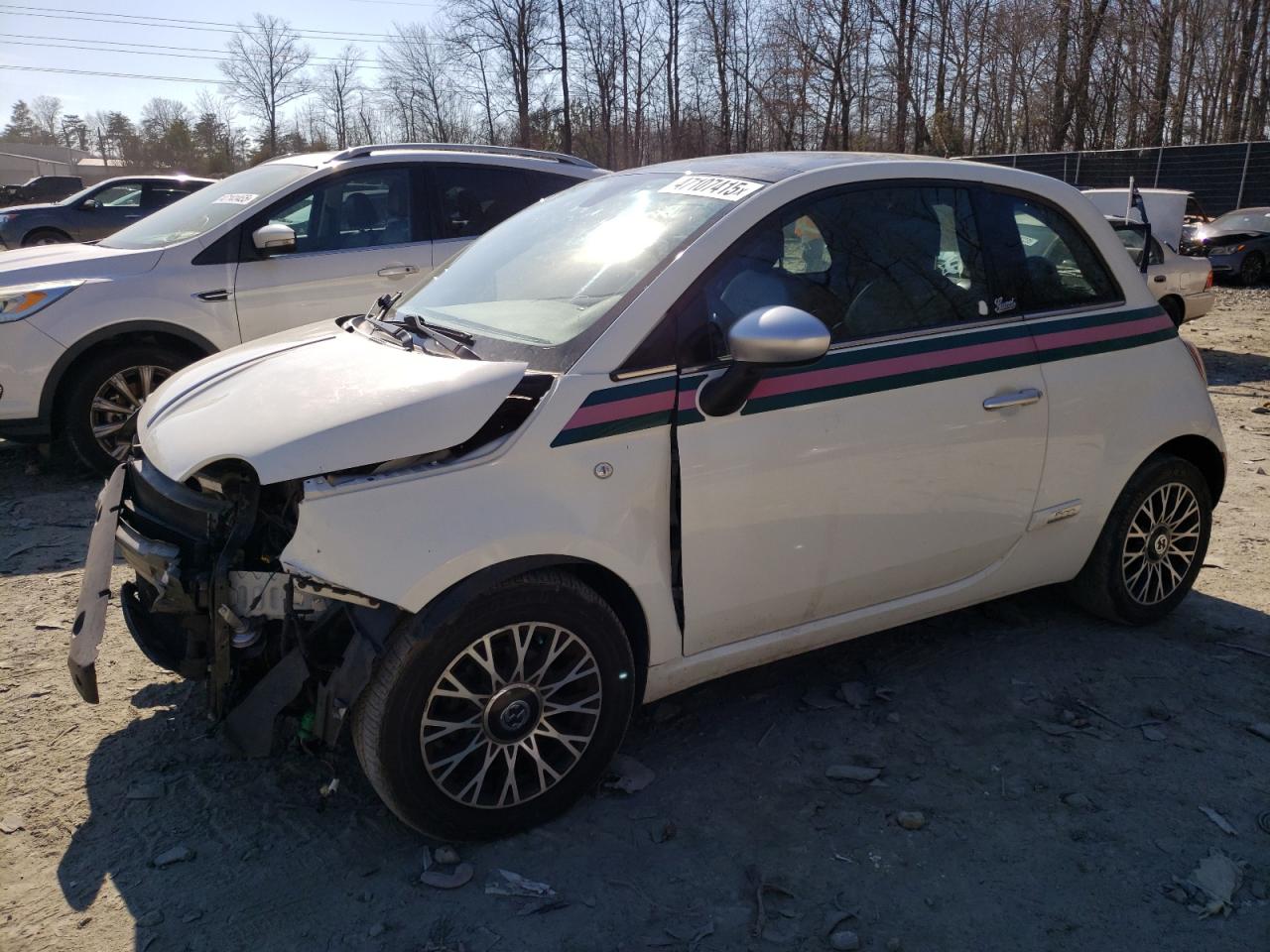 2013 Fiat 500 VIN 3C3CFFCR8DT718398