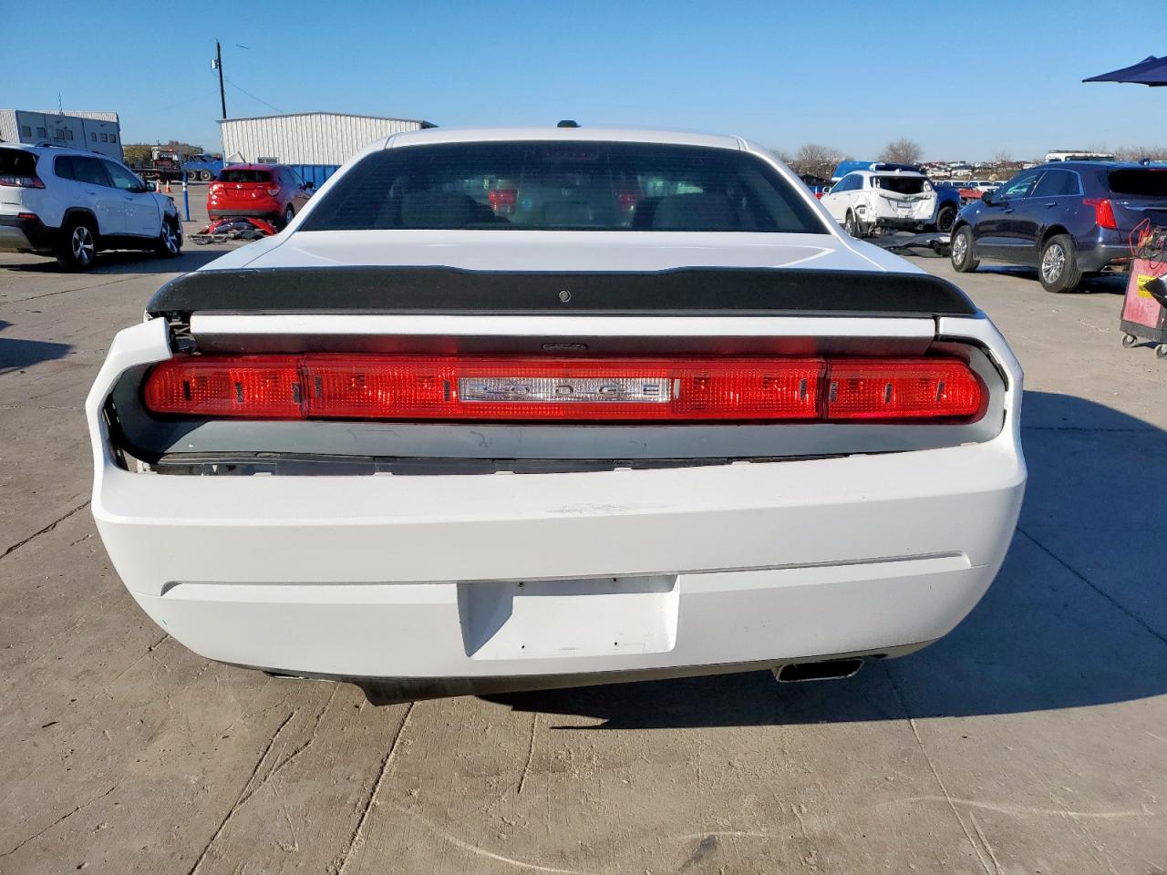 2014 Dodge Challenger VIN 2C3CDYAG0EH285575 Copart auction photo, rear end / minor dent/scratches damage thumbnail 6