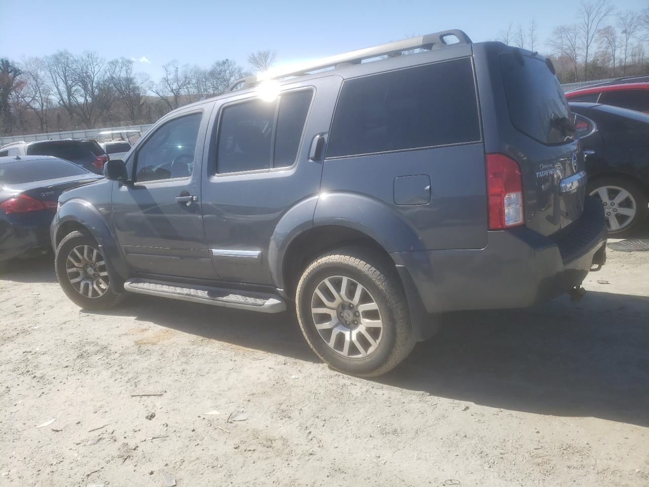 2012 Nissan Pathfinder VIN 5N1AR1NNXCC622897 Copart auction photo, front end / side damage thumbnail 2