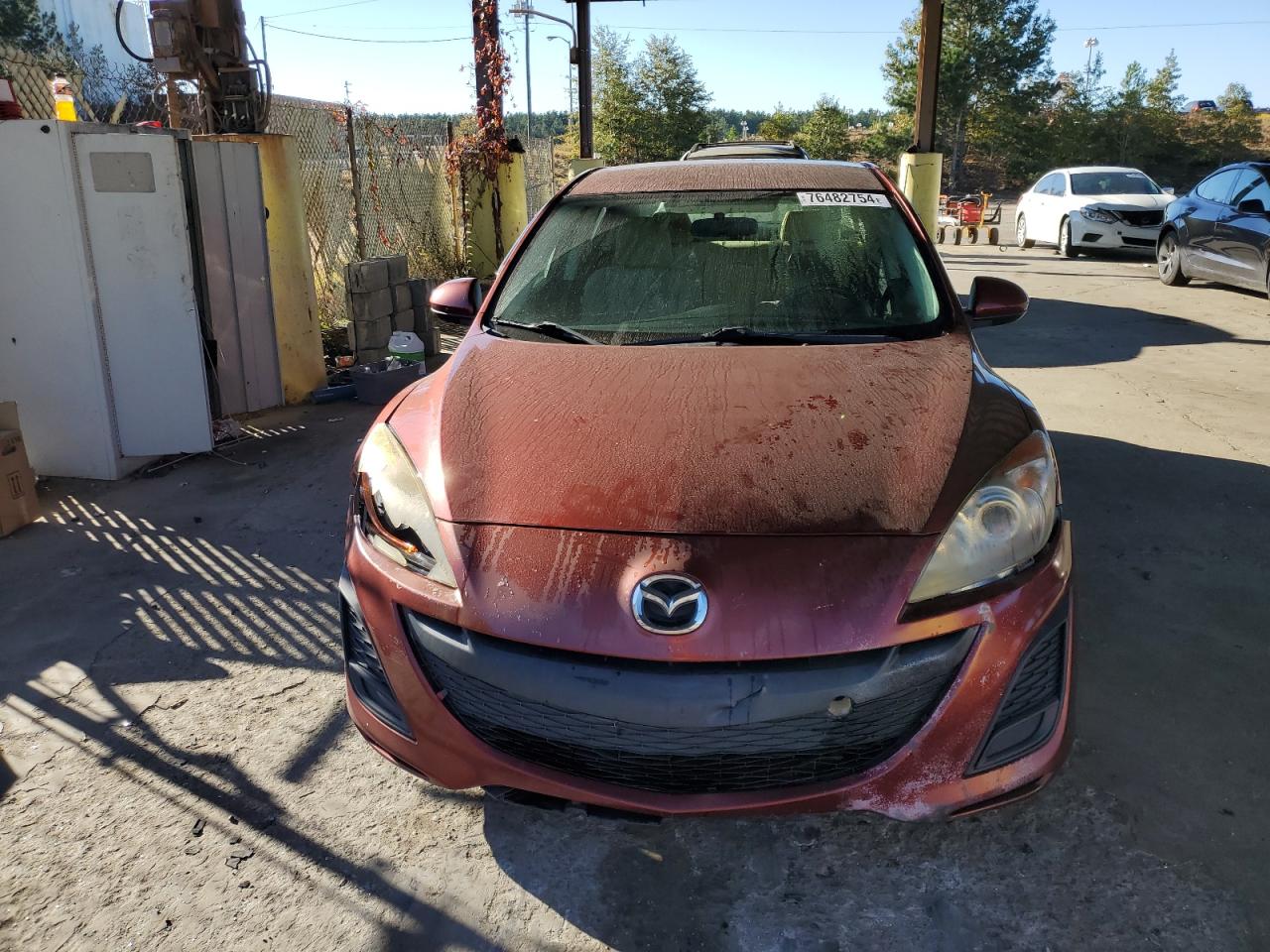2010 Mazda 3 VIN JM1BL1SG8A1328617 Copart auction photo, all over damage thumbnail 5
