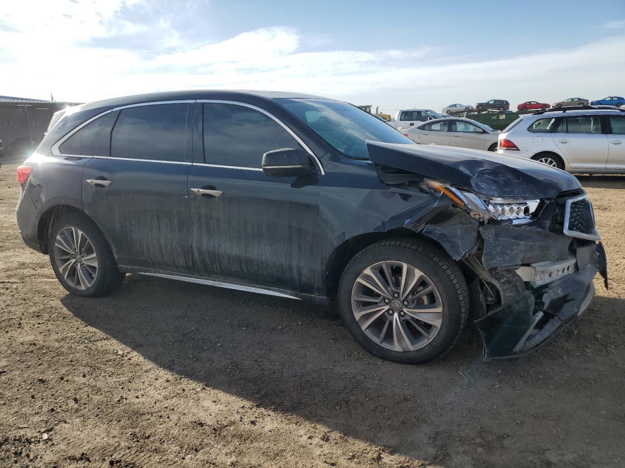 2018 Acura MDX VIN 5J8YD4H59JL021249 Copart auction photo, front end damage thumbnail 4