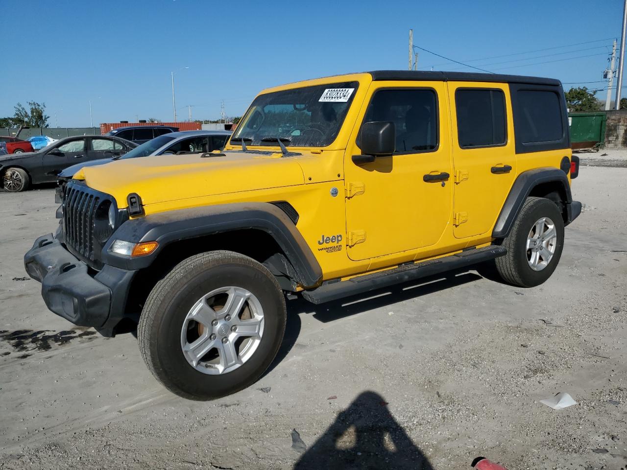 2020 Jeep Wrangler VIN 1C4HJXDN8LW262154