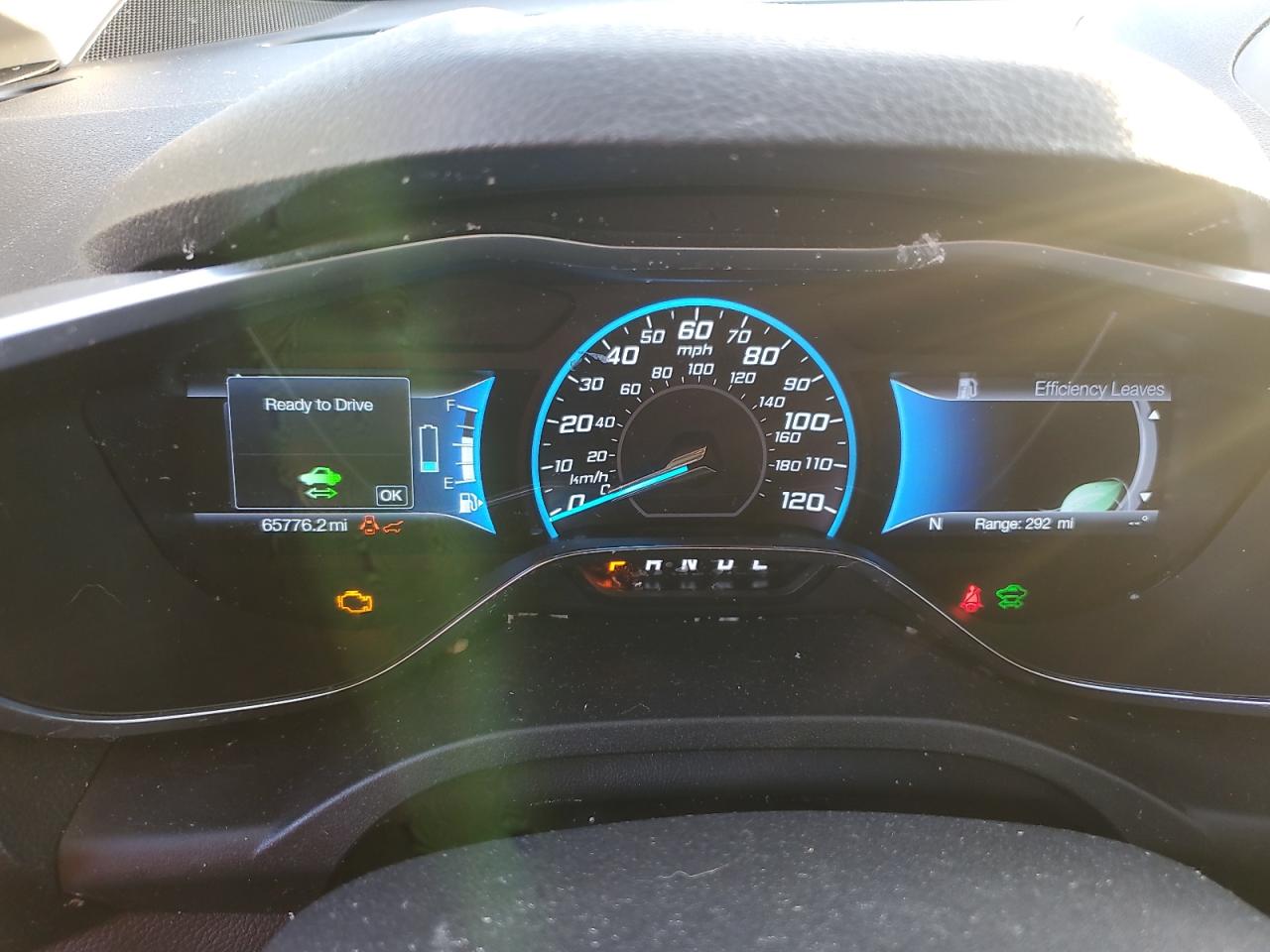 2017 Ford C-MAX VIN 1FADP5EU9HL107067 Copart auction photo, front end damage thumbnail 9