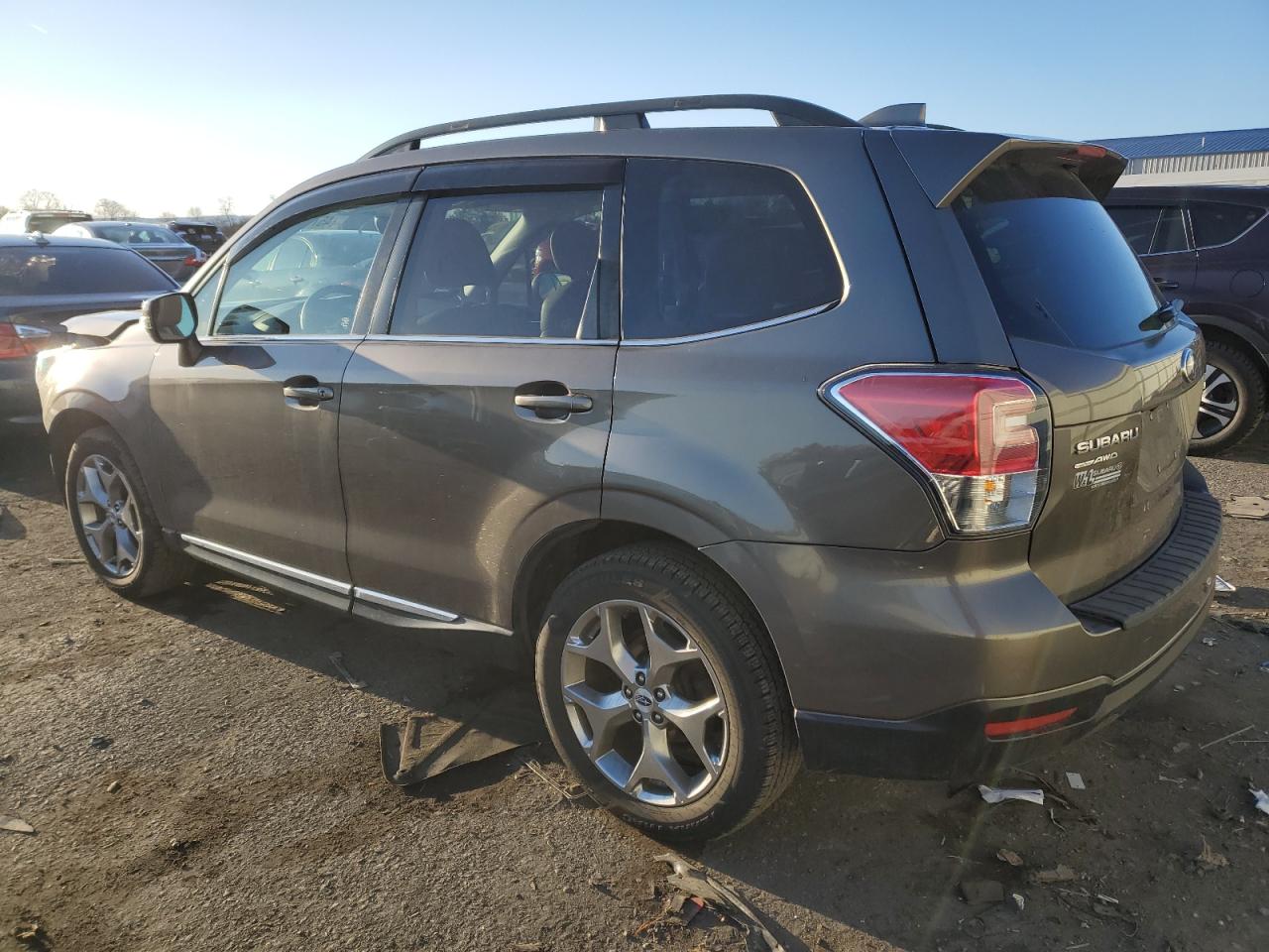 2017 Subaru Forester VIN JF2SJATC5HH418411 Copart auction photo, front end / side damage thumbnail 2