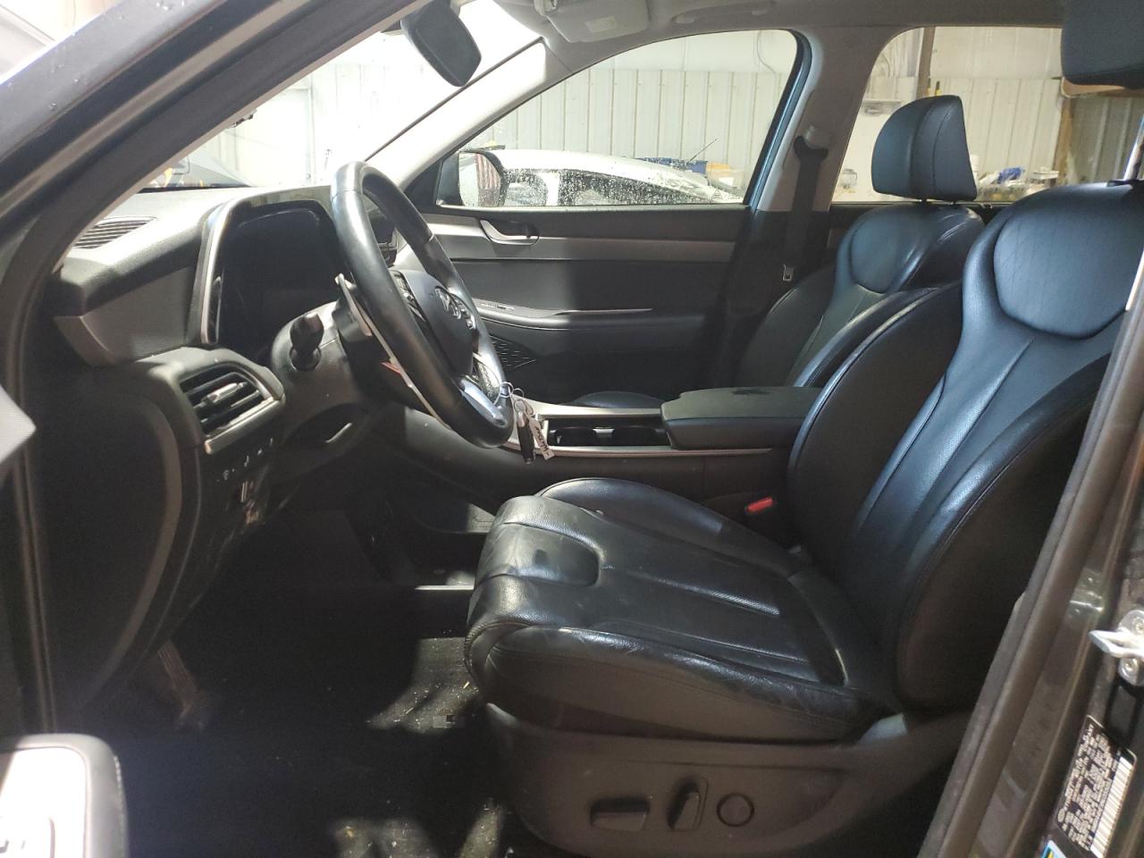 2022 Hyundai Palisade VIN KM8R44HE9NU355053 Copart auction photo, front end damage thumbnail 7
