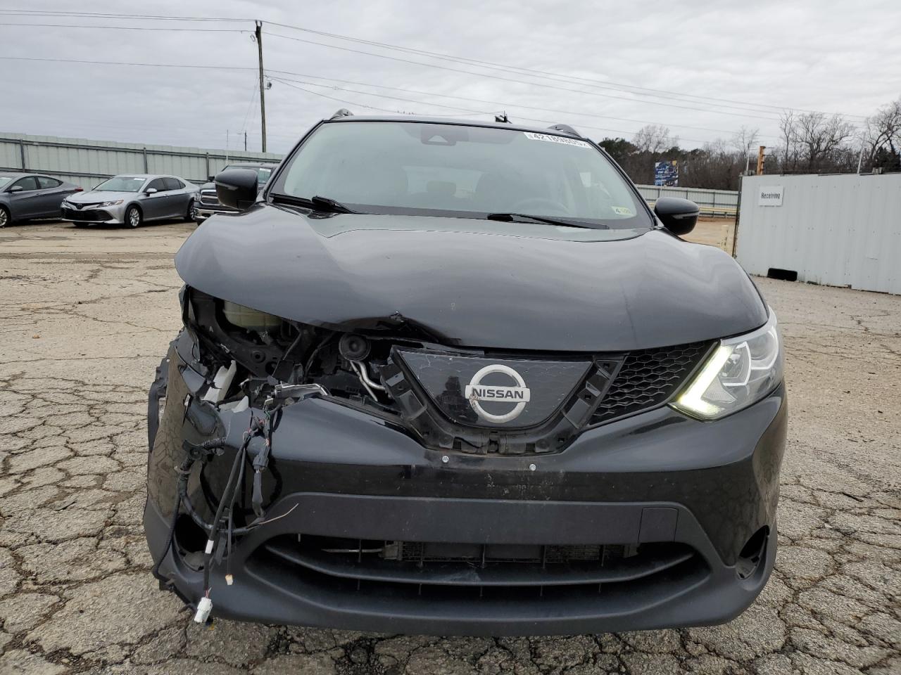 2019 Nissan Rogue VIN JN1BJ1CP8KW240114 Copart auction photo, front end / side damage thumbnail 5
