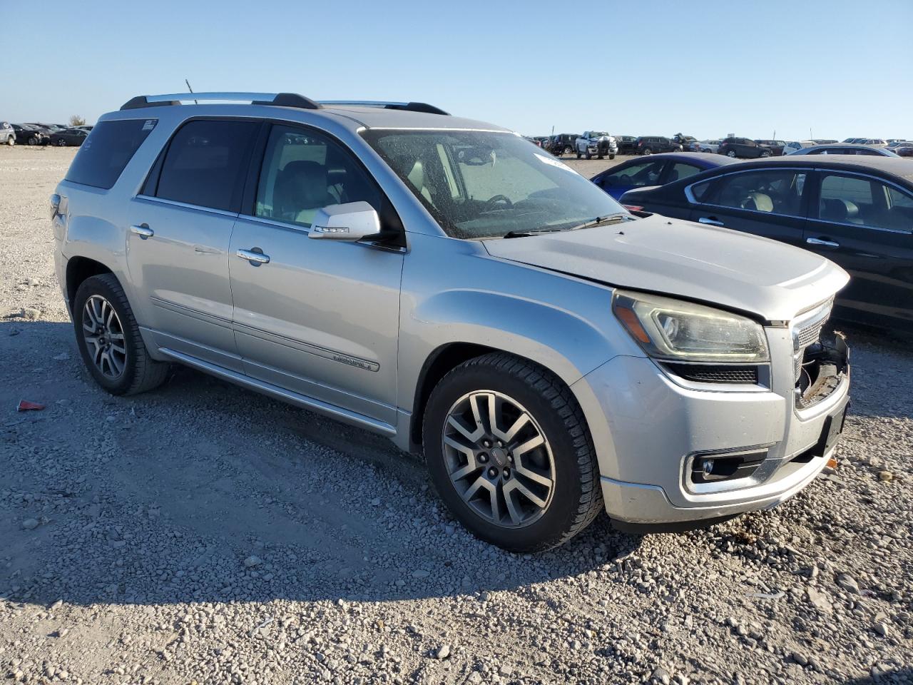 2013 GMC Acadia VIN 1GKKRTKD7DJ262392 Copart auction photo, front end / rear end damage thumbnail 4