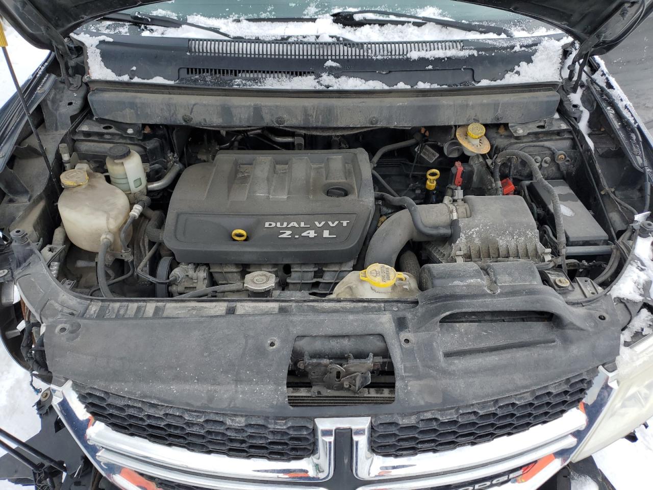 2017 Dodge Journey VIN 3C4PDCAB5HT569283 Copart auction photo, front end / side damage thumbnail 12