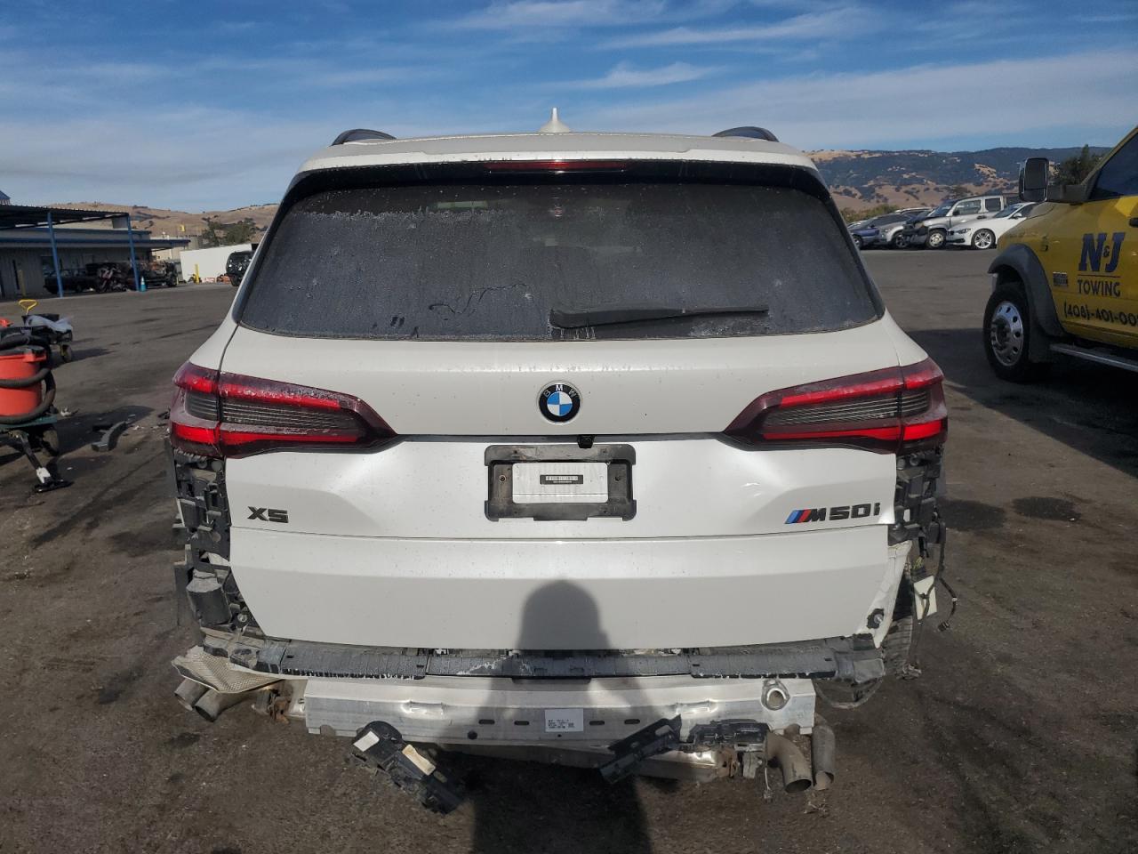 2022 BMW X5 VIN 5UXJU4C0XN9J82769 Copart auction photo, rear end damage thumbnail 6