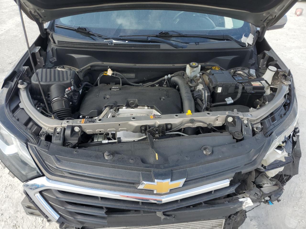 2018 Chevrolet Equinox VIN 3GNAXKEX0JS598304 Copart auction photo, front end / side damage thumbnail 13
