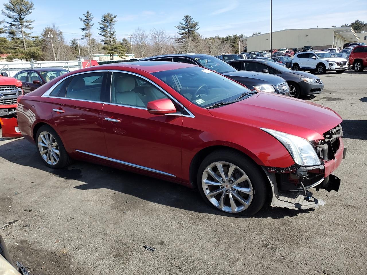 2014 Cadillac XTS VIN 2G61N5S37E9198411 Copart auction photo, front end / minor dent/scratches damage thumbnail 4