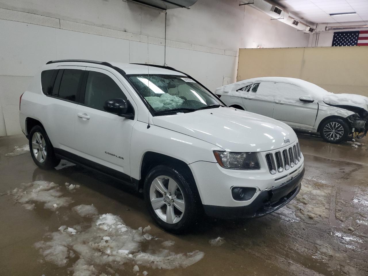 2015 Jeep Compass VIN 1C4NJDBB9FD332108 Copart auction photo, front end damage thumbnail 4
