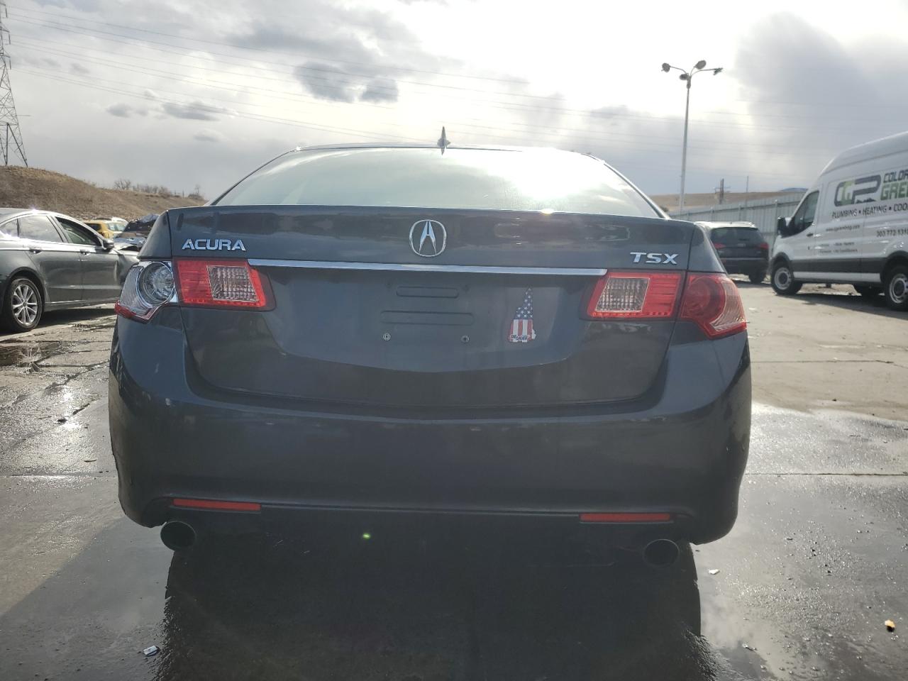 2013 Acura TSX VIN JH4CU2F60DC004724 Copart auction photo, front end damage thumbnail 6
