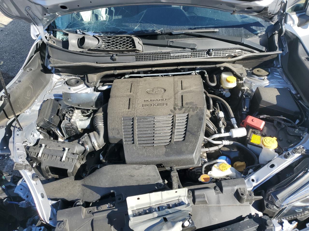 2020 Subaru Forester VIN JF2SKADC7LH608215 Copart auction photo, side / front end damage thumbnail 13