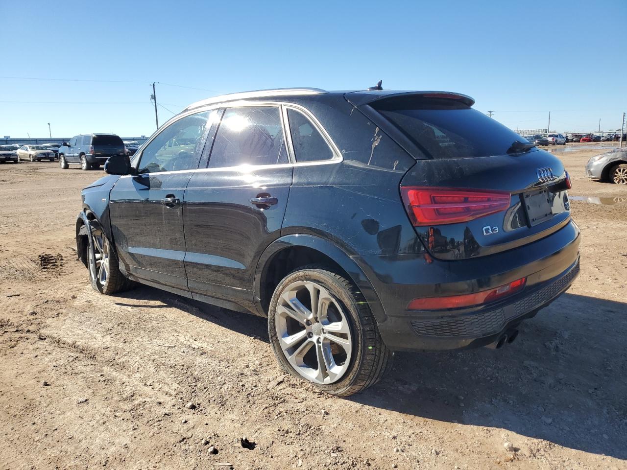 2016 Audi Q3 VIN WA1GFCFS7GR023847 Copart auction photo, front end / minor dent/scratches damage thumbnail 2