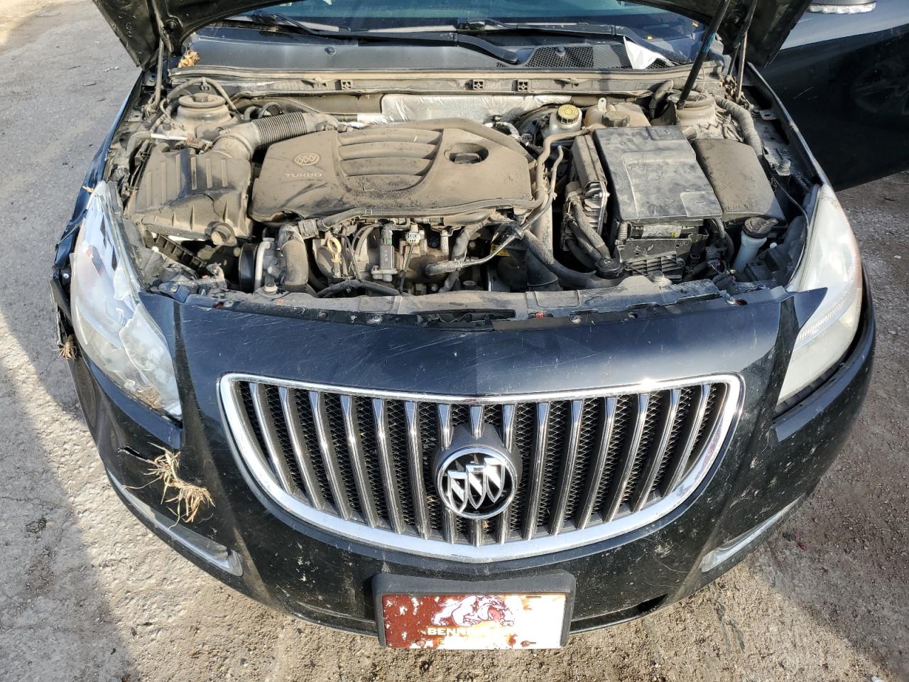 2013 Buick Regal VIN 2G4GT5GV2D9240663 Copart auction photo, all over / minor dent/scratches damage thumbnail 12