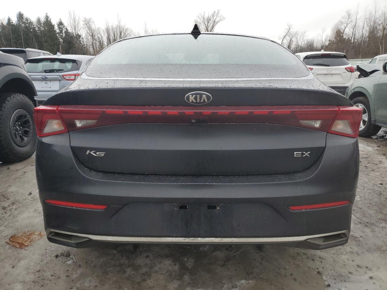 2021 KIA K5 VIN 5XXG34J20MG003465 Copart auction photo, side damage thumbnail 6