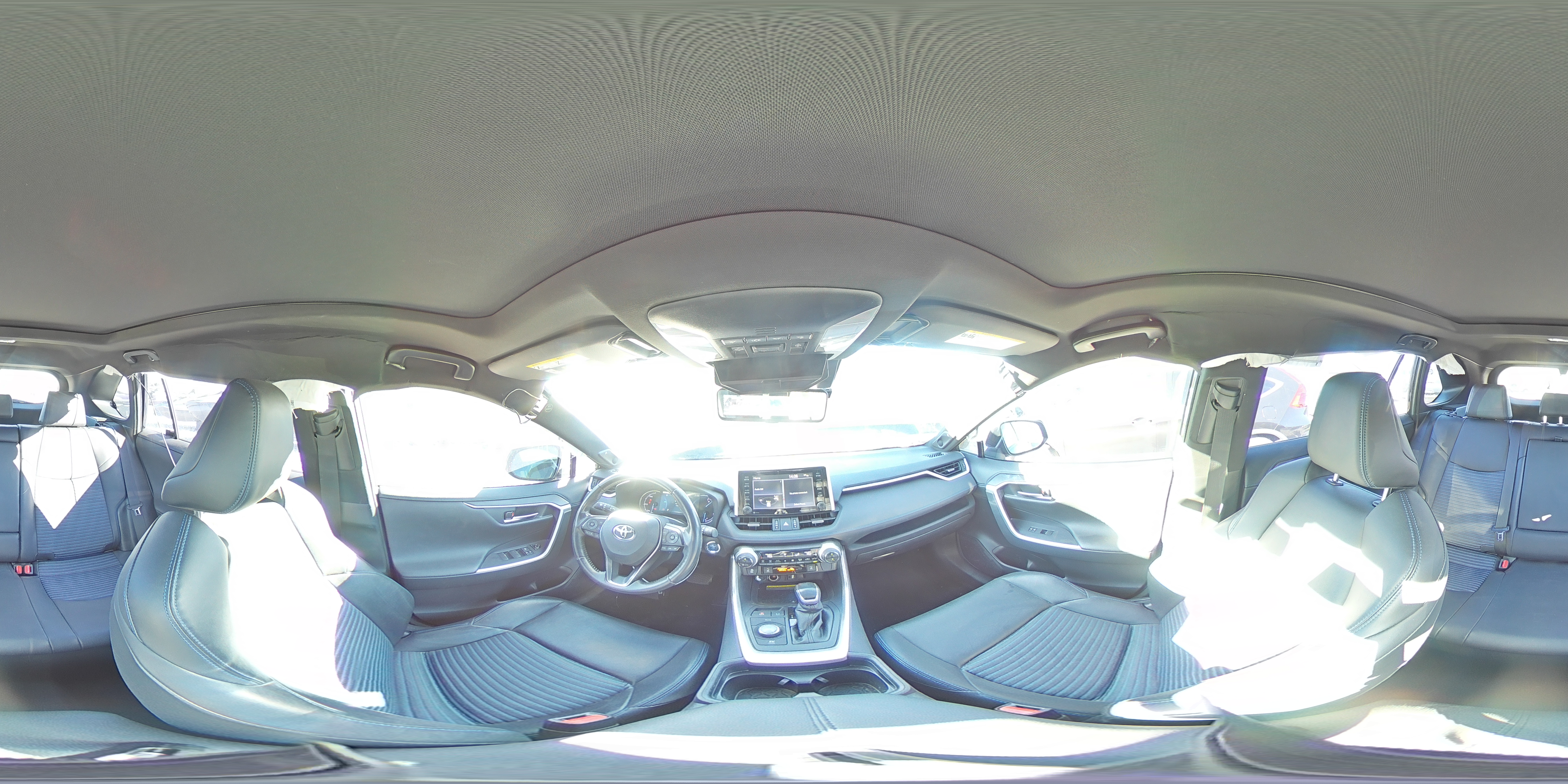 2019 Toyota RAV 4 VIN JTMEWRFV1KD517847 Copart auction photo, side / undercarriage damage thumbnail 14