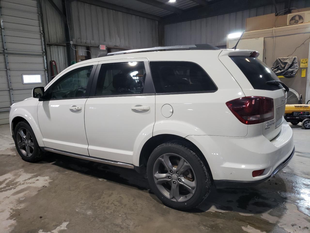 2017 Dodge Journey VIN 3C4PDDGG9HT517714 Copart auction photo, side / front end damage thumbnail 2