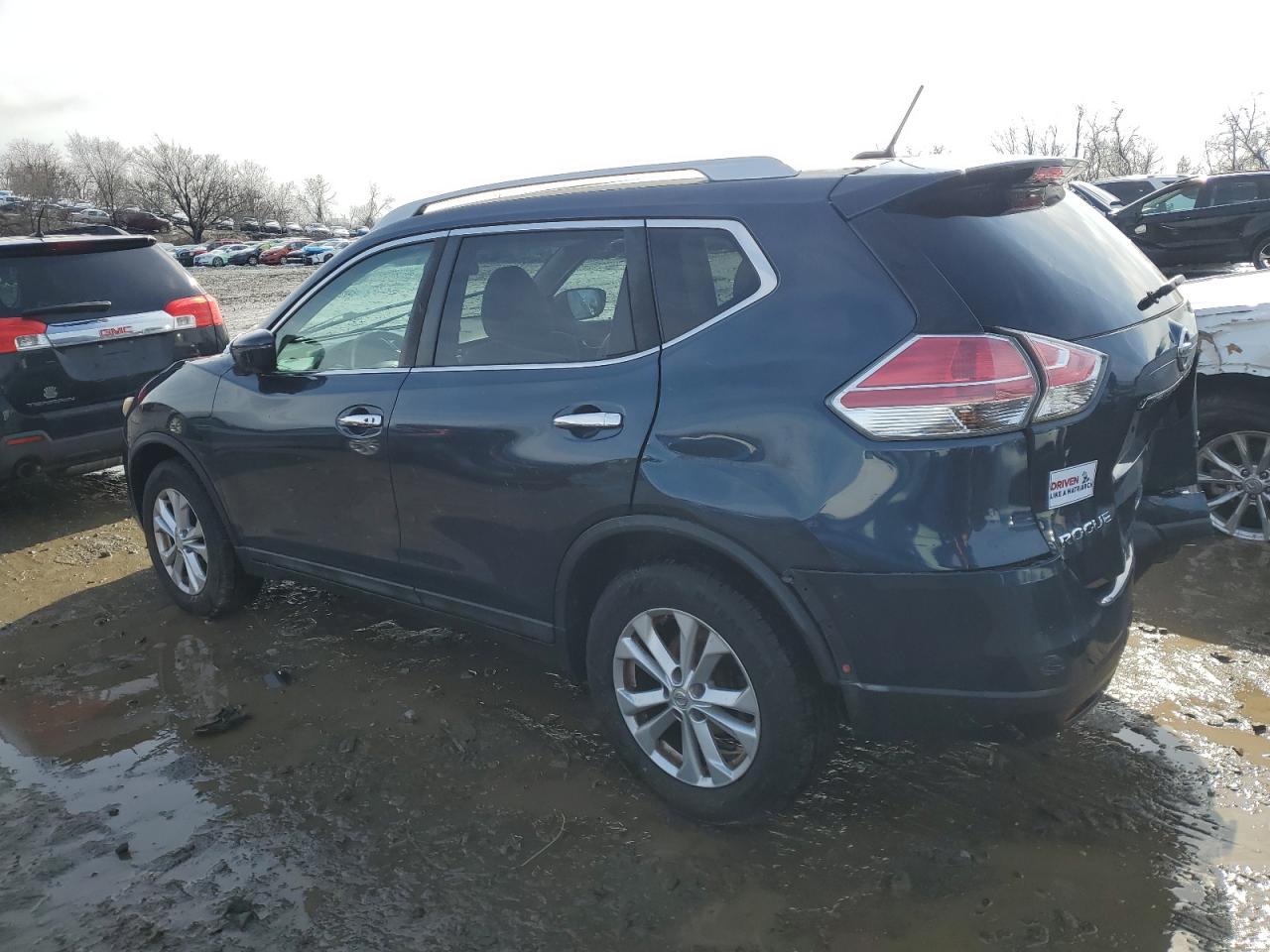 2016 Nissan Rogue VIN 5N1AT2MV3GC796762 Copart auction photo, rear end damage thumbnail 2