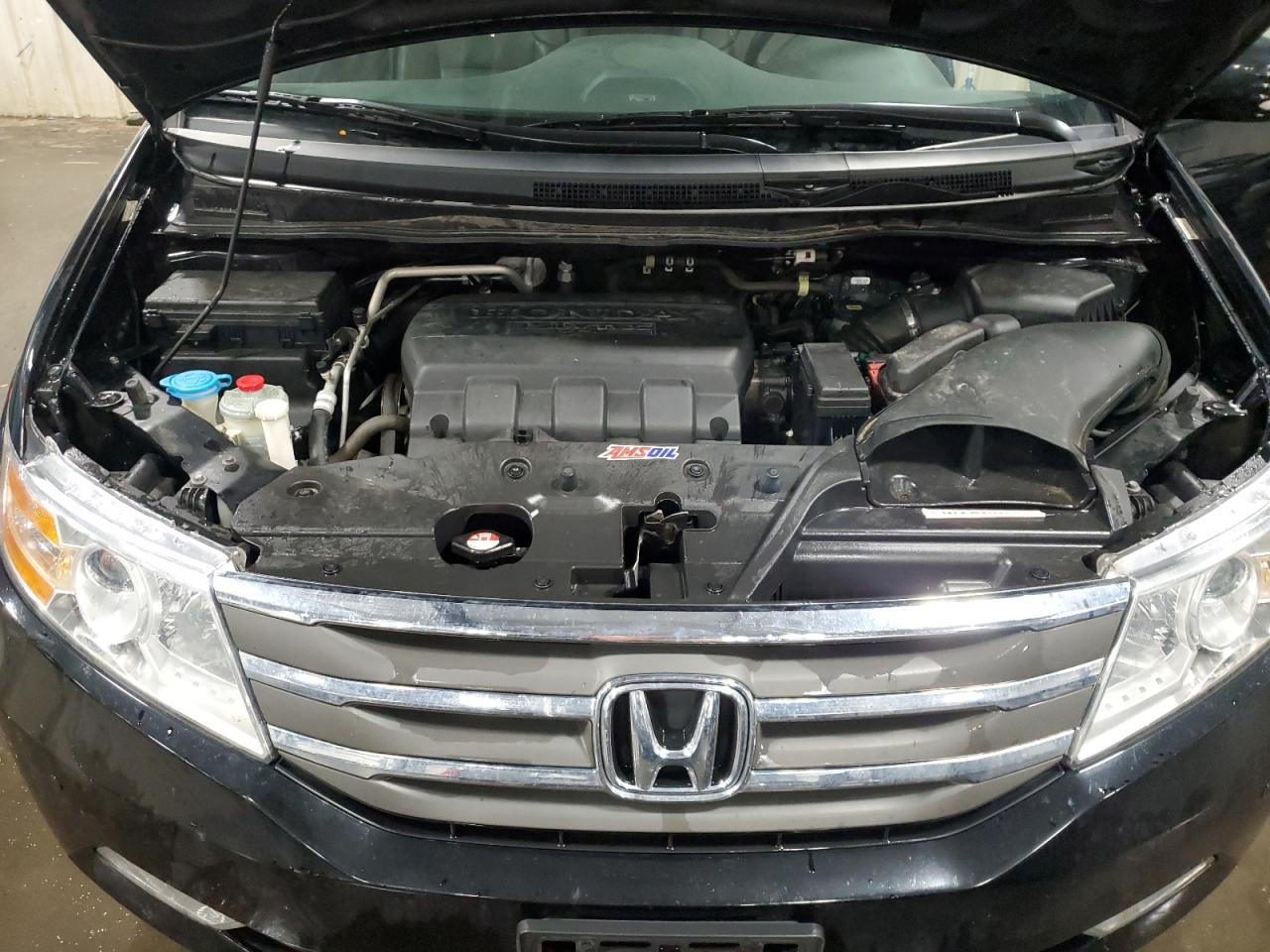 2013 Honda Odyssey VIN 5FNRL5H96DB040573 Copart auction photo, side / rear end damage thumbnail 13