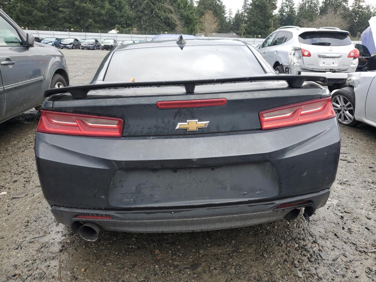 2016 Chevrolet Camaro VIN 1G1FB1RXXG0190614 Copart auction photo, all over damage thumbnail 6