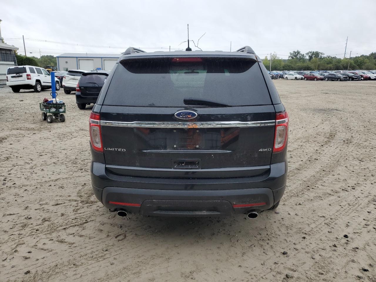 2013 Ford Explorer VIN 1FM5K8F8XDGB80690 Copart auction photo, side damage thumbnail 6