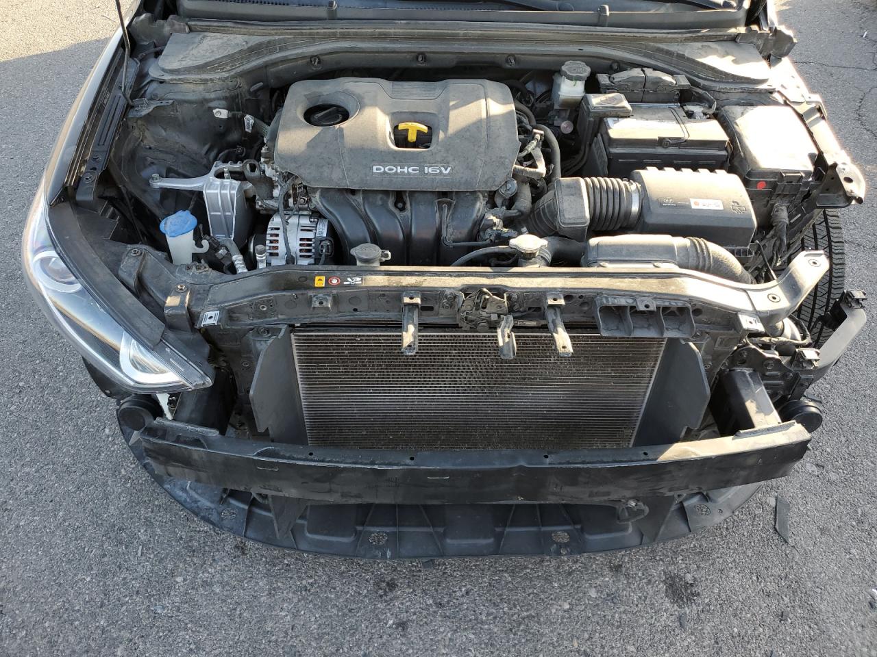 2018 Hyundai Elantra VIN 5NPD84LF3JH390372 Copart auction photo, front end damage thumbnail 11