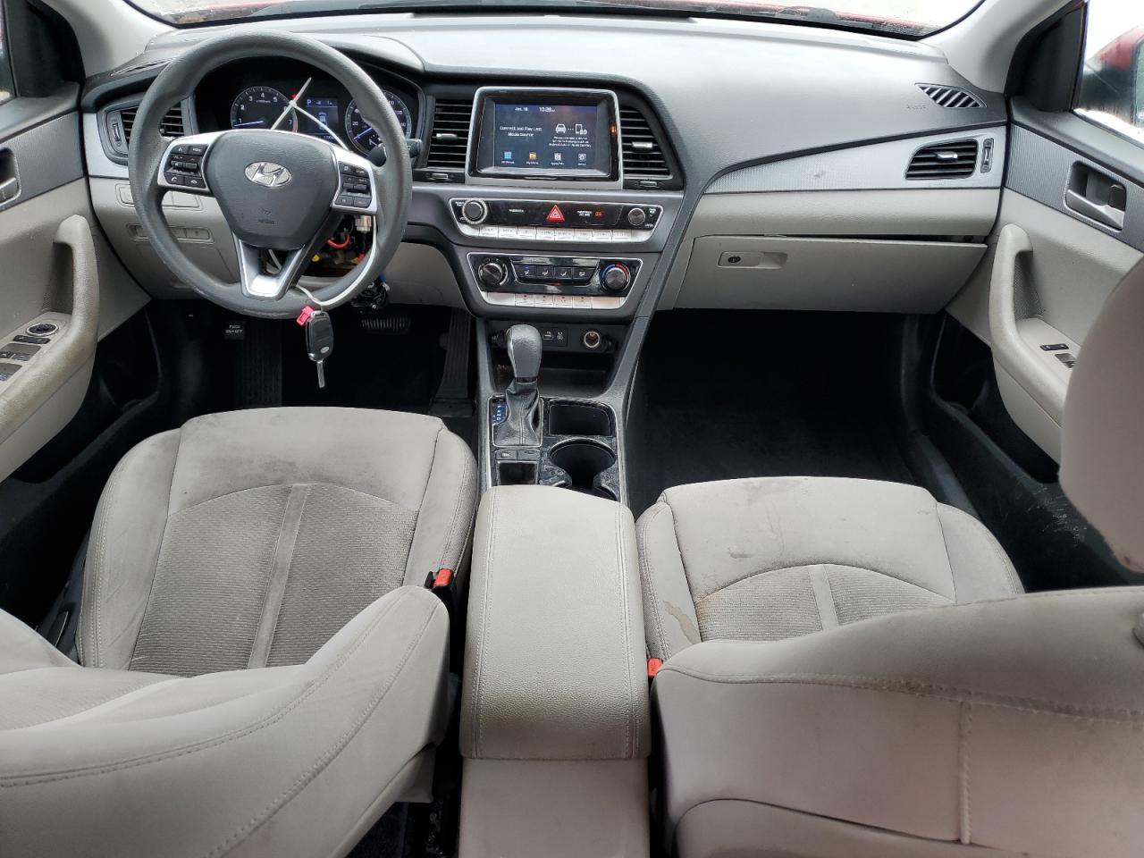 2019 Hyundai Sonata VIN 5NPE24AF6KH781932 Copart auction photo, vandalism damage thumbnail 8