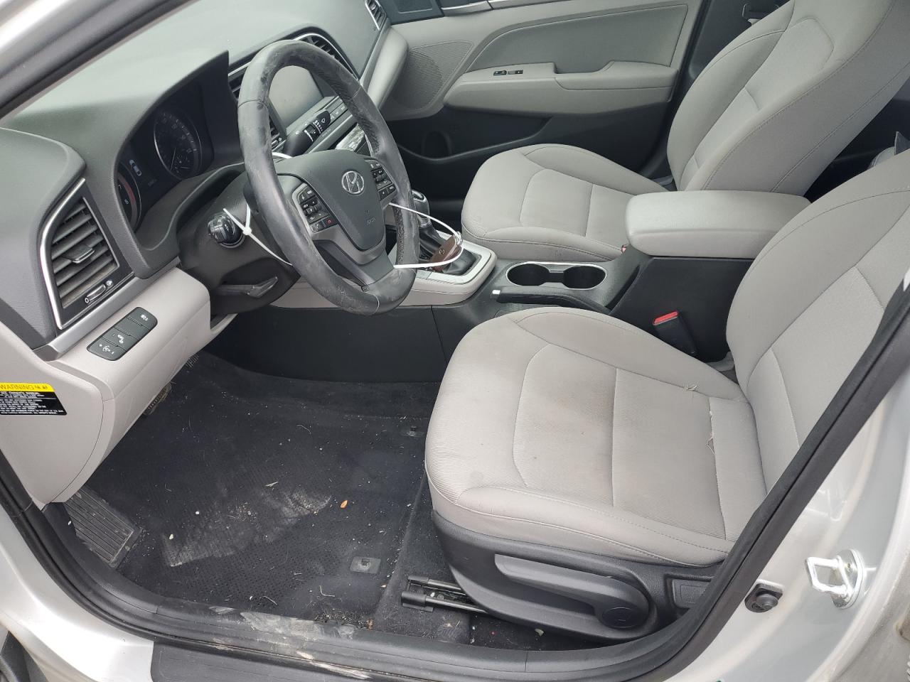 2018 Hyundai Elantra VIN 5NPD84LF0JH326984 Copart auction photo, rear end damage thumbnail 7