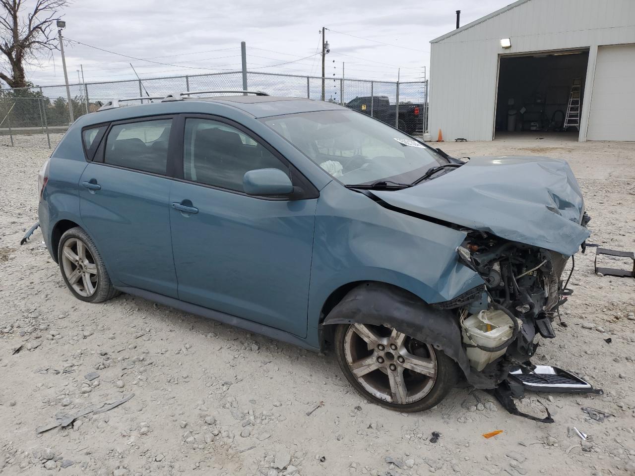 2009 Pontiac Vibe VIN 5Y2SP67059Z428216 Copart auction photo, front end damage thumbnail 4