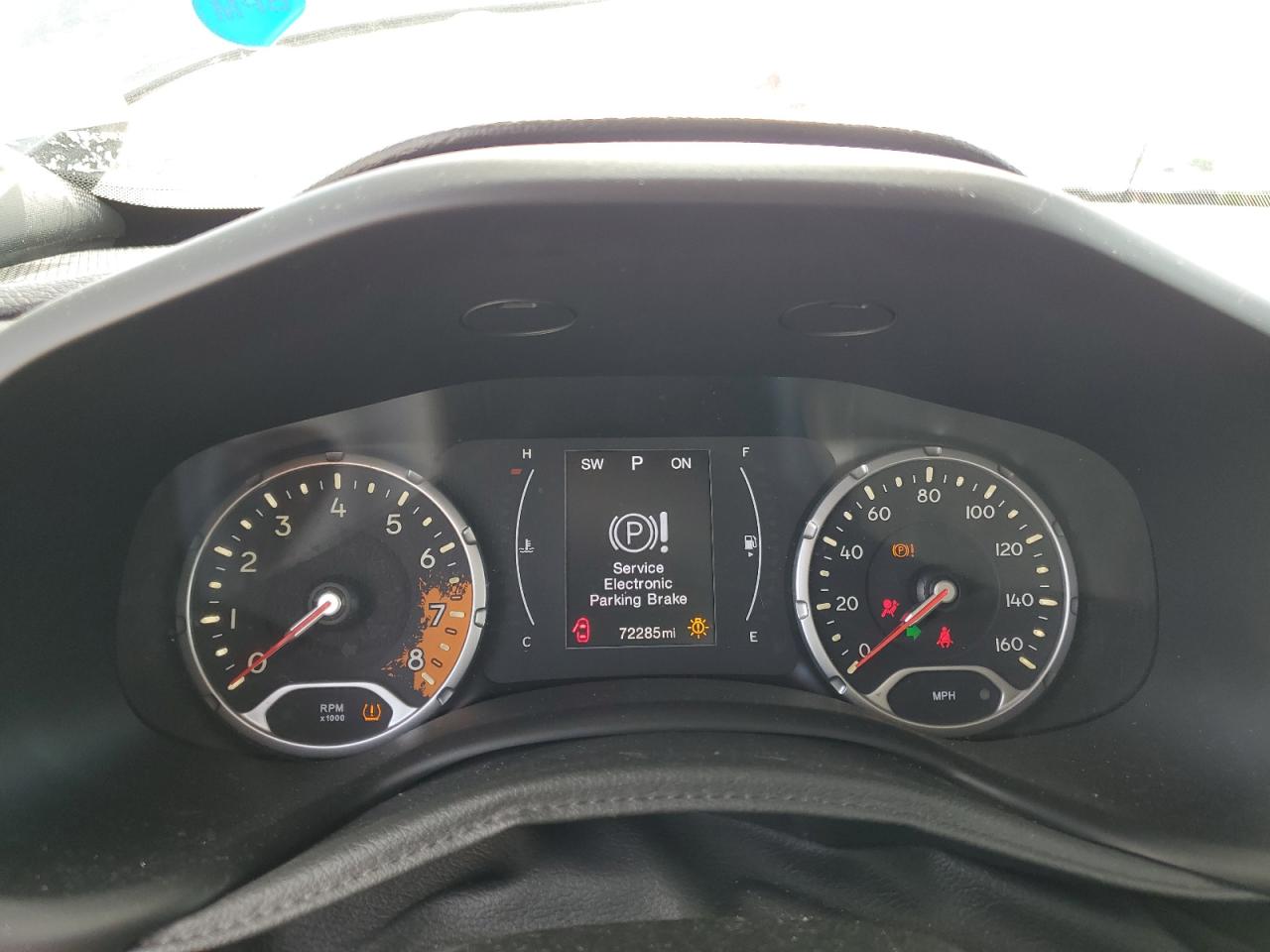 2018 Jeep Renegade VIN ZACCJBAB7JPH60167 Copart auction photo, side / rear end damage thumbnail 9