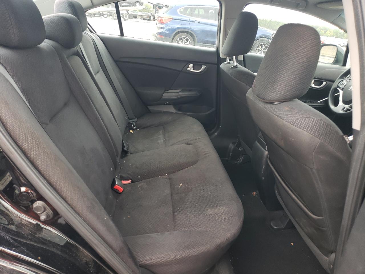 2013 Honda Civic VIN 19XFB2F89DE065049 Copart auction photo, rear end / undercarriage damage thumbnail 10