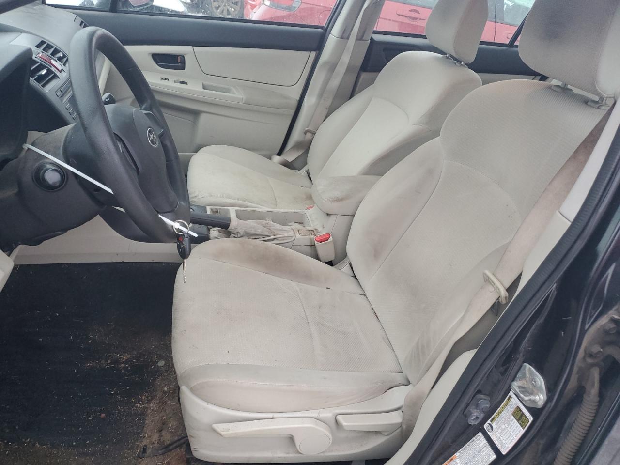 2012 Subaru Impreza VIN JF1GJAA61CH008298 Copart auction photo, rear end / front end damage thumbnail 7