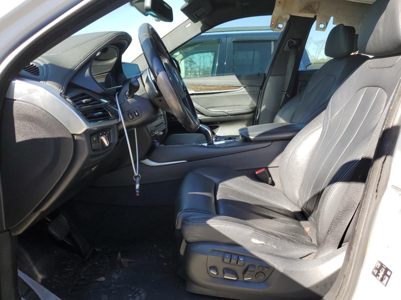 2015 BMW X6 VIN 5UXKU2C50F0N77649 Copart auction photo, side damage thumbnail 7