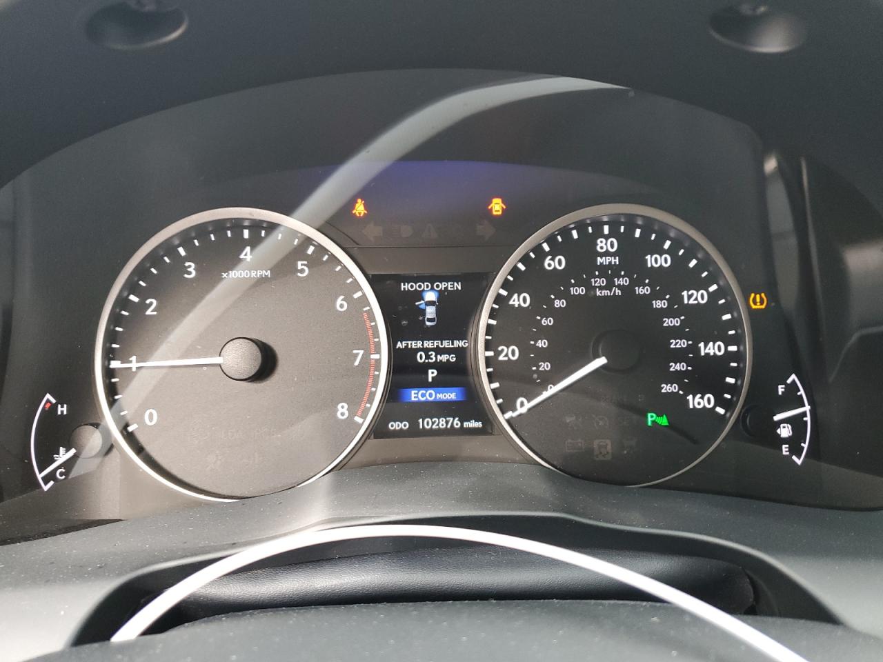 2015 Lexus ES VIN JTHBK1GG7F2183324 Copart auction photo, side damage thumbnail 9