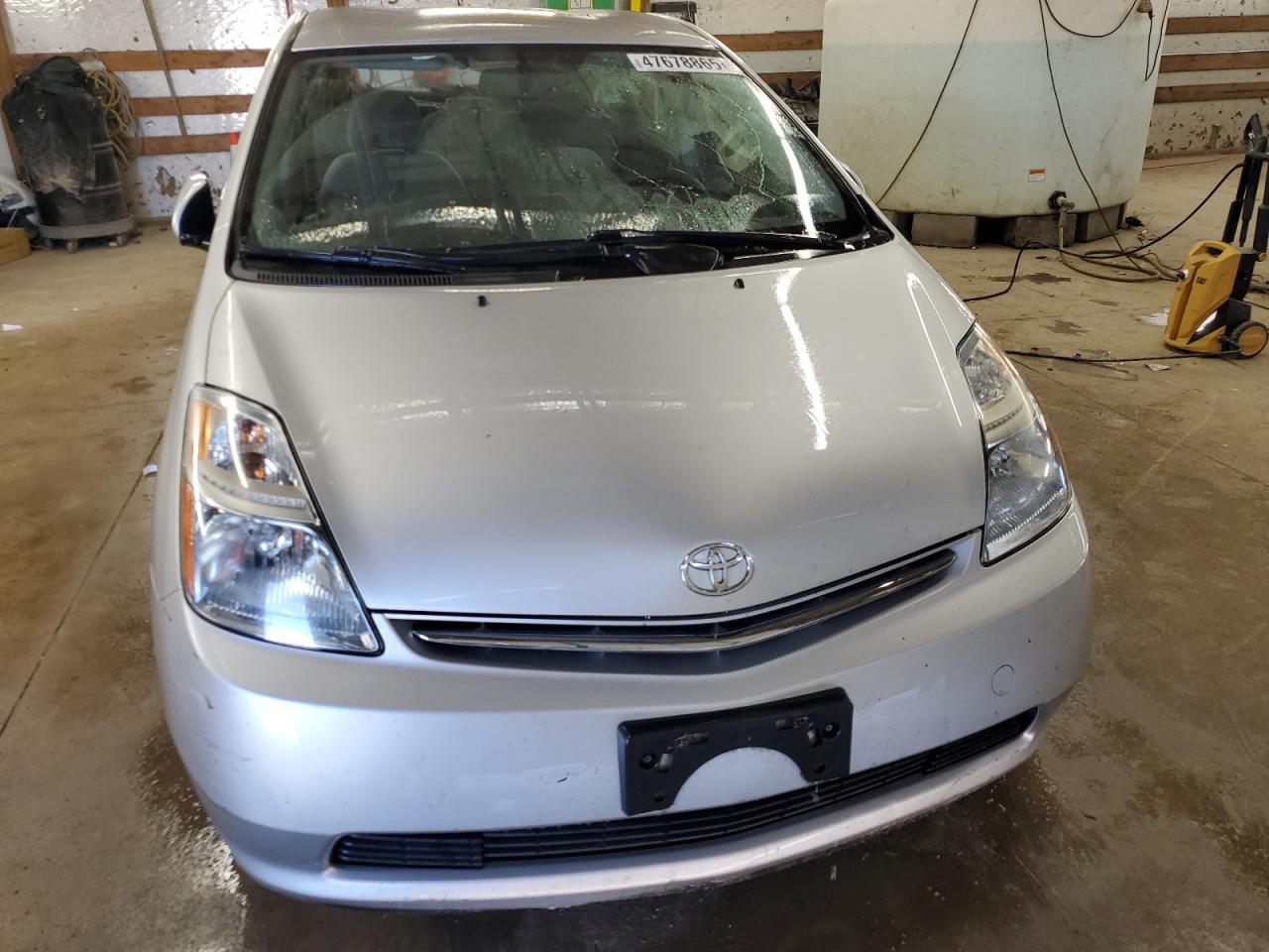 2007 Toyota Prius VIN JTDKB20U477603889 Copart auction photo, rear end / side damage thumbnail 5