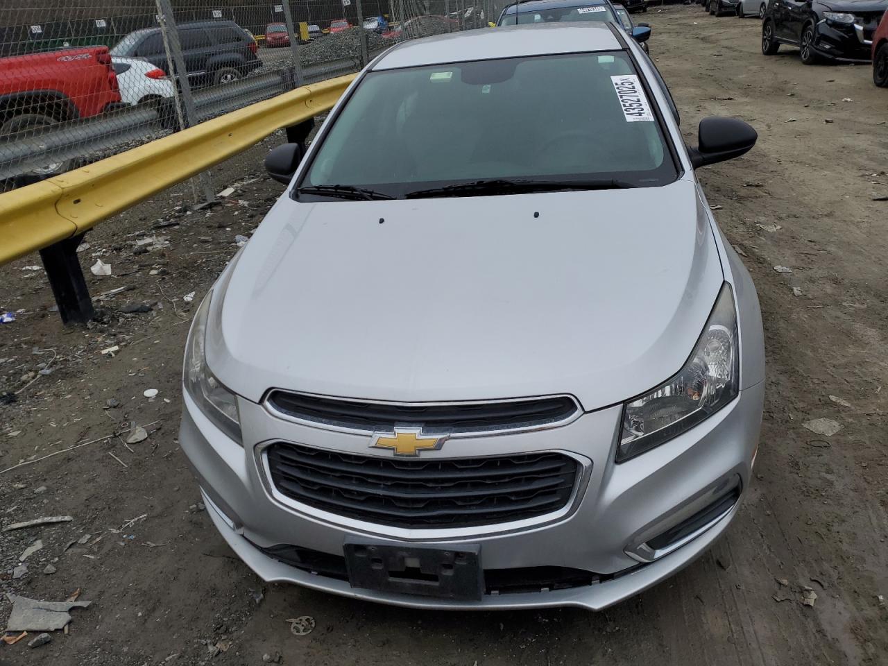 2015 Chevrolet Cruze VIN 1G1PA5SH1F7253672 Copart auction photo, rear end damage thumbnail 5