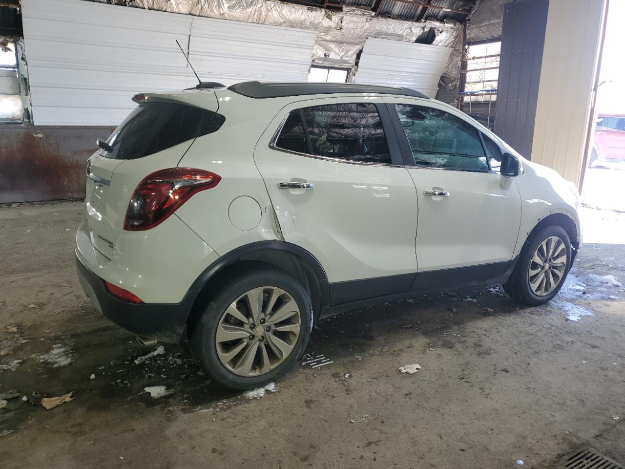 2018 Buick Encore VIN KL4CJESB3JB555143 Copart auction photo, front end / rear end damage thumbnail 3