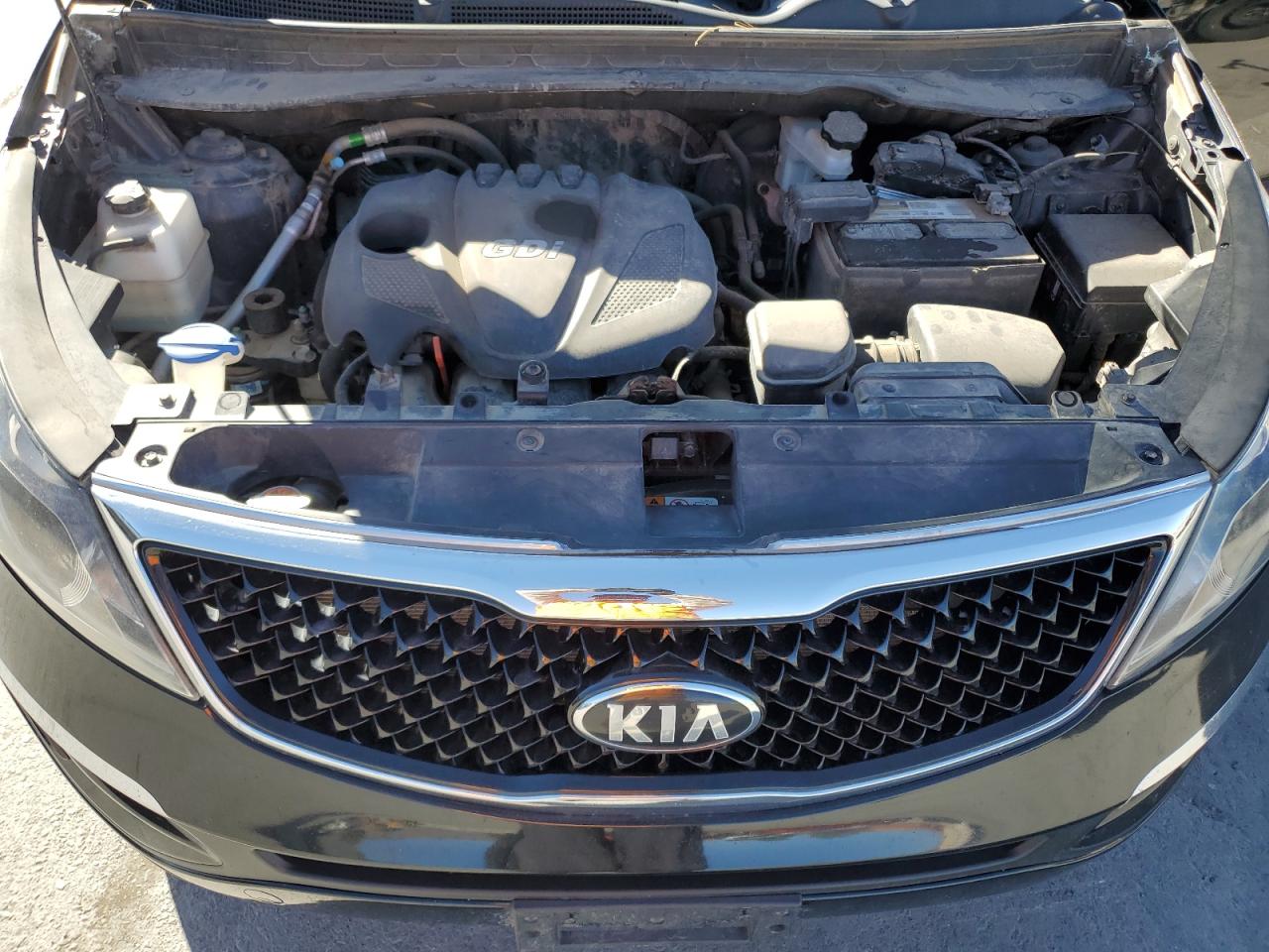 2015 KIA Sportage VIN KNDPBCAC4F7786758 Copart auction photo, top/roof / minor dent/scratches damage thumbnail 12