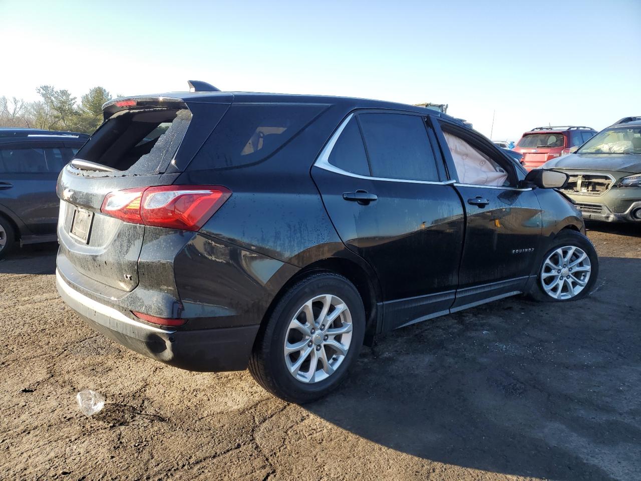 2020 Chevrolet Equinox VIN 2GNAXKEV3L6200244 Copart auction photo, rollover / front end damage thumbnail 3