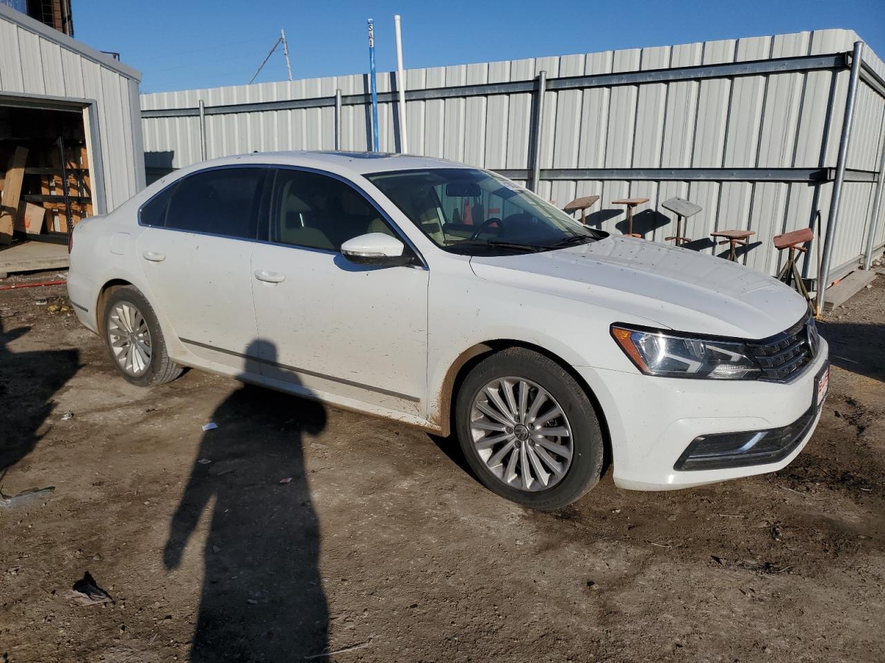 2017 Volkswagen Passat VIN 1VWBT7A30HC038711 Copart auction photo, side damage thumbnail 4
