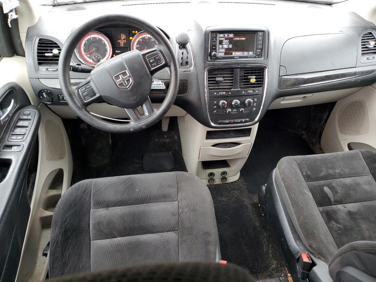 2019 Dodge Caravan VIN 2C4RDGBG2KR573263 Copart auction photo, front end damage thumbnail 8