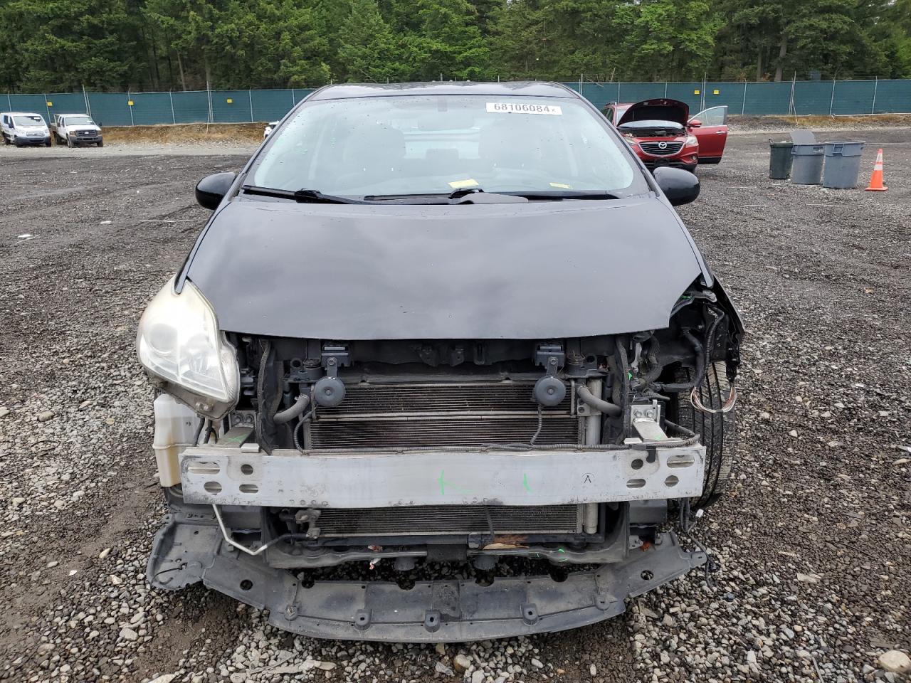 2013 Toyota Prius VIN JTDKN3DU7D5602332 Copart auction photo, front end / rear end damage thumbnail 5
