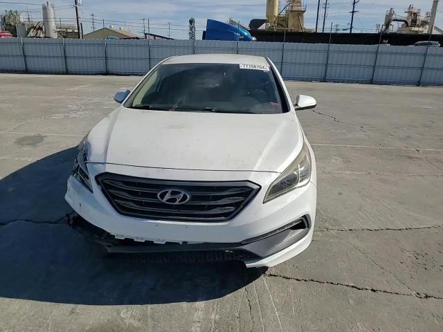 2015 Hyundai Sonata VIN 5NPE34AF0FH192457 Copart auction photo, vandalism / front end damage thumbnail 10