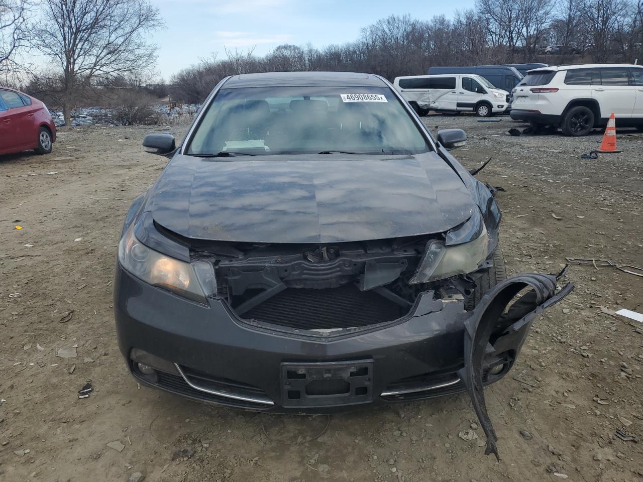 2013 Acura TL VIN 19UUA8F51DA017231 Copart auction photo, front end damage thumbnail 5